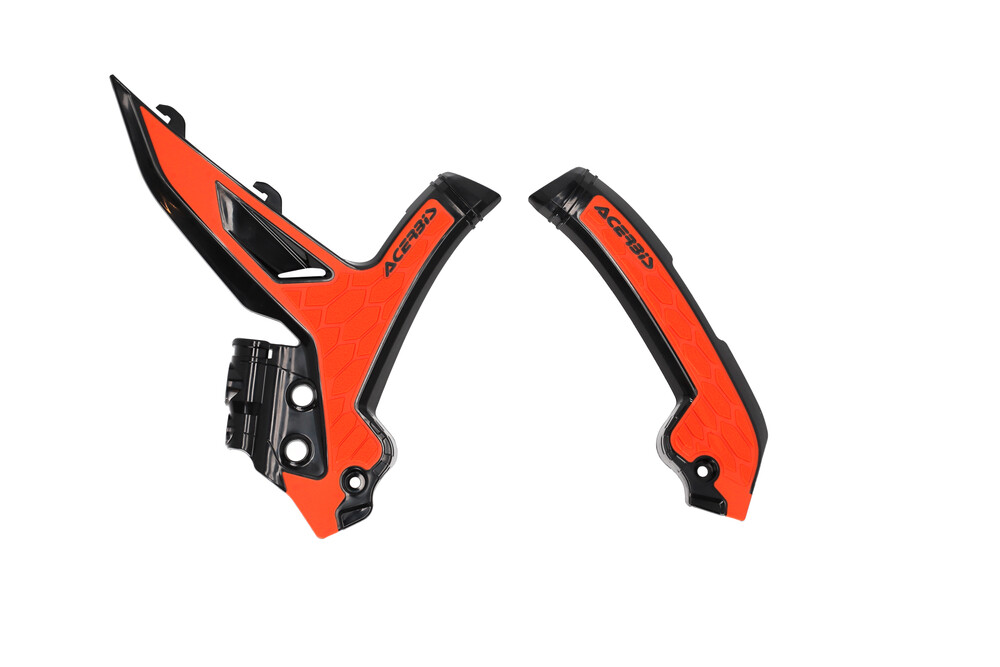 ACERBIS X-GRIP FRAME GUARD KTM BLACK/ORANGE