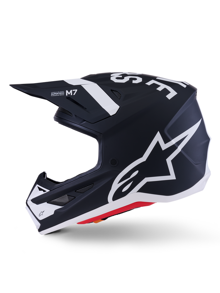 Alpinestars SM7 Dasher Helmet — Black/White