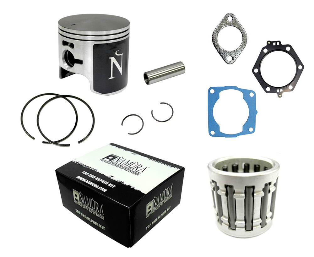 NAMURA TOP END KIT TWO STROKE 74.47/STD POL