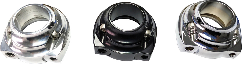 HARDDRIVE THROTTLE CLAMP DOUBLE CABLE SCREW IN STYLE BLACK