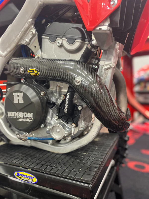 P3 Carbon Fiber MAXCoverage Heat Shield Honda CRF250R / CRF250RX 2022-2024