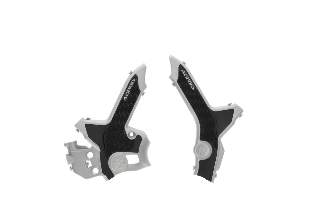 ACERBIS X-GRIP FRAME GUARD GREY/BLACK HON