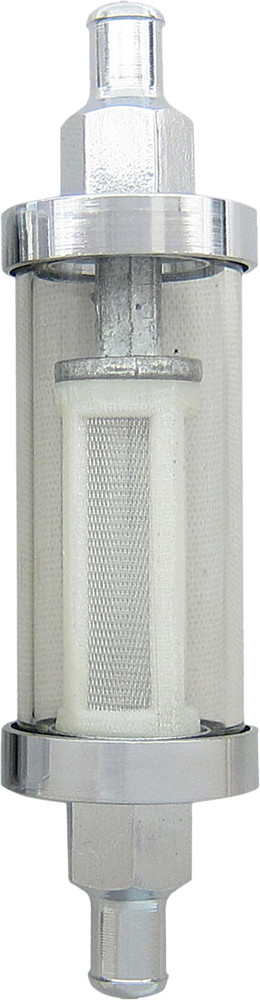 HARDDRIVE SEE-FLOW FUEL FILTER 3-7/8"X 1-1/8" 5/16" FUEL LINE