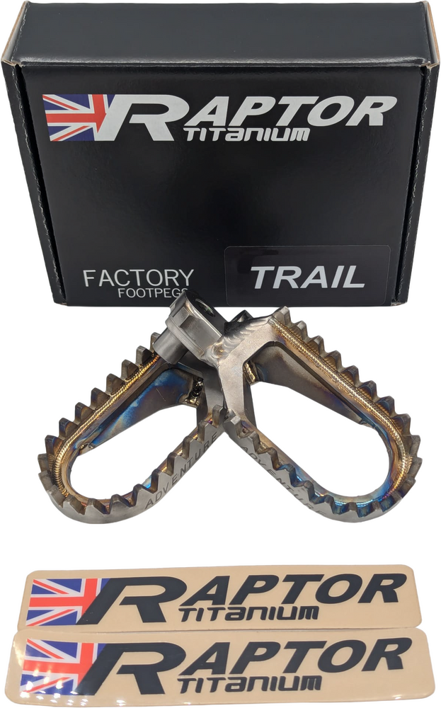Raptor Titanium Foot Pegs Adv Pr Yam