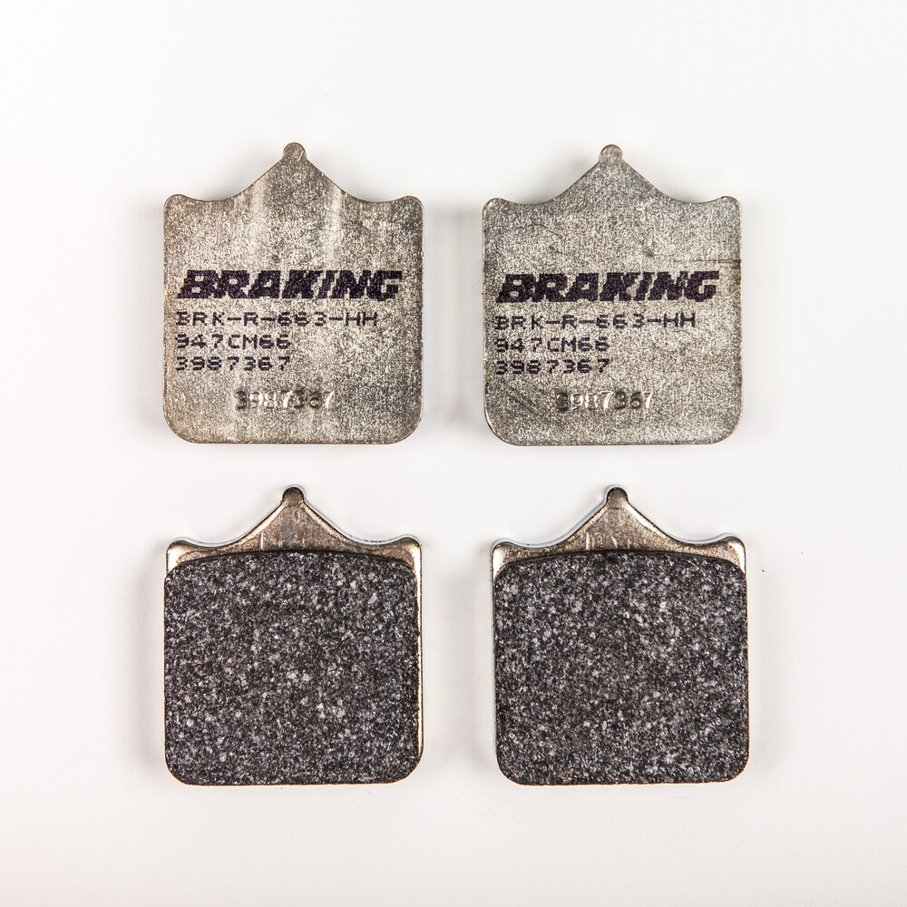 BRAKE PAD SET SINTERED HIGH PERFORMANCE