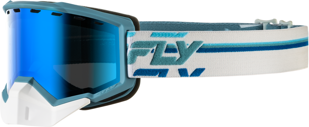 Fly Racing Focus Snow Goggle (2026) — White/Blue