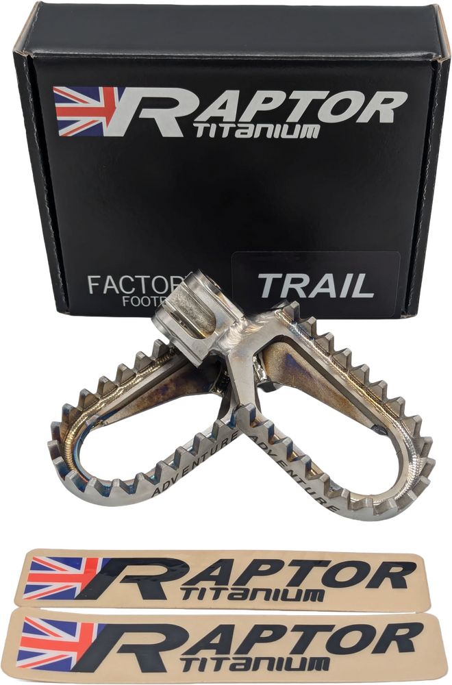 Raptor Titanium Foot Pegs Adv Pr Ktm