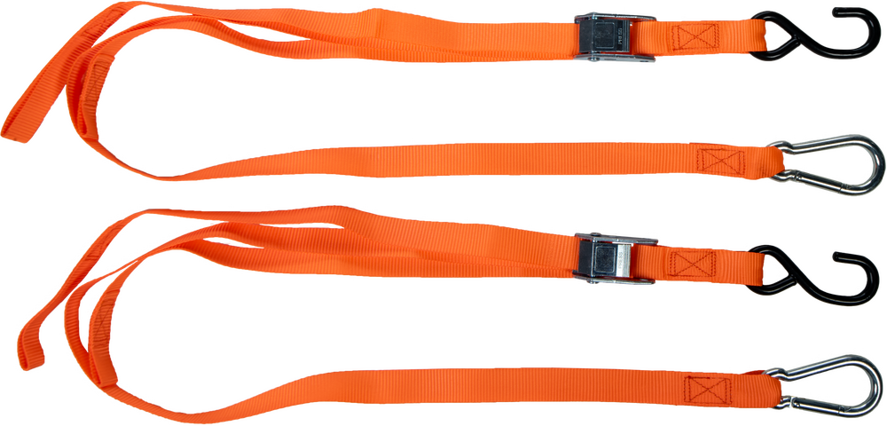 Fire Power 1" X 6' Tie-Down Soft-Tie Orange 2/PK