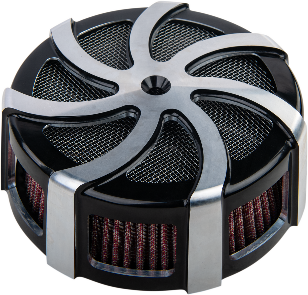 KRUEL AIR CLEANER KIT BLACK CONTRAST CUT