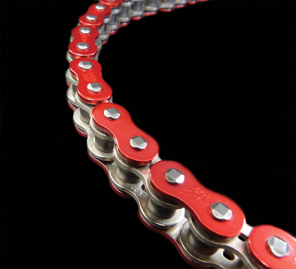 EK CHAIN ZVX3 NX-RING 520-120L RED
