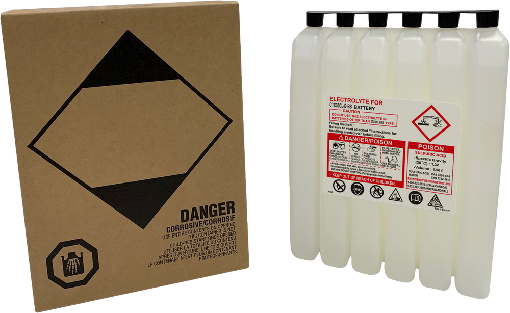 FIRE POWER SEALED BATTERY ELECTROLYTE PACK 1560CC