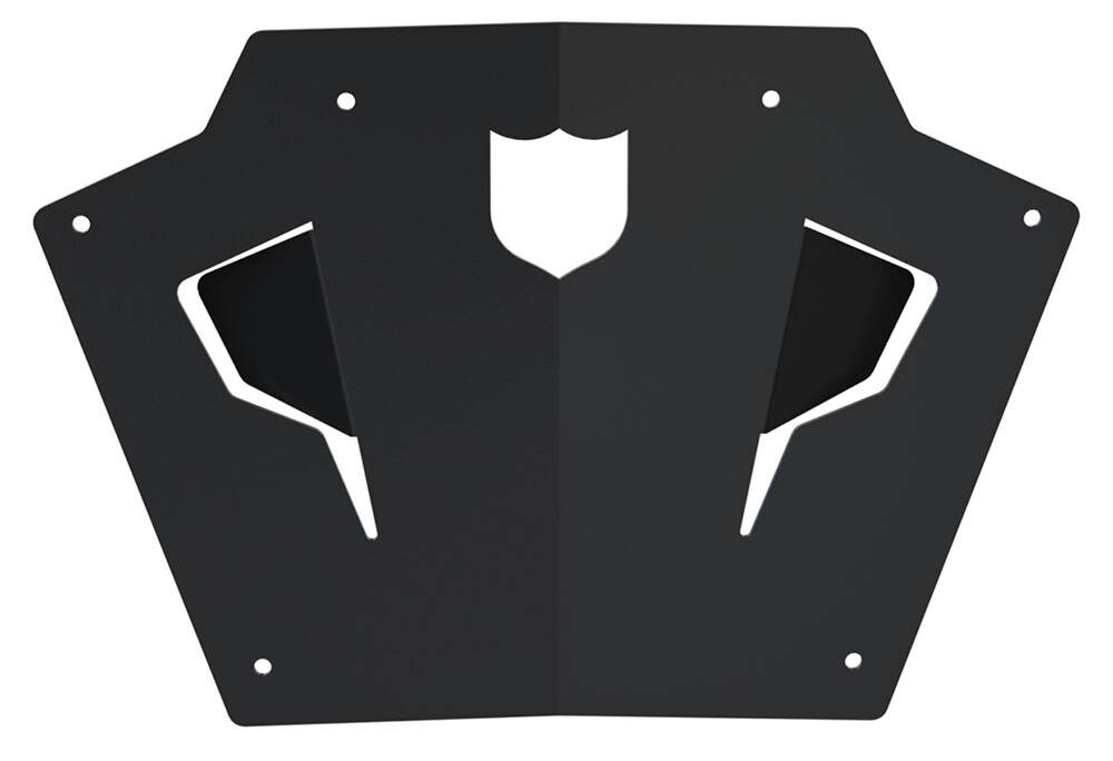 FRONT SPORT BUMPER SKID PLATE POL