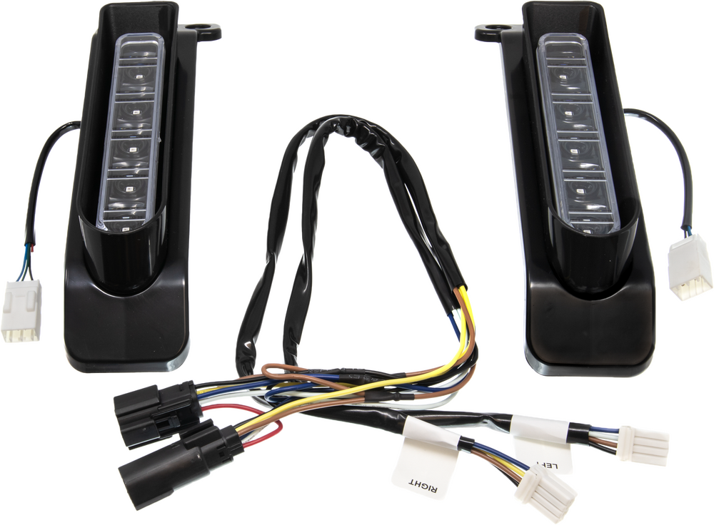 SADDLEBAG FILLER LED INSERTS BLACK