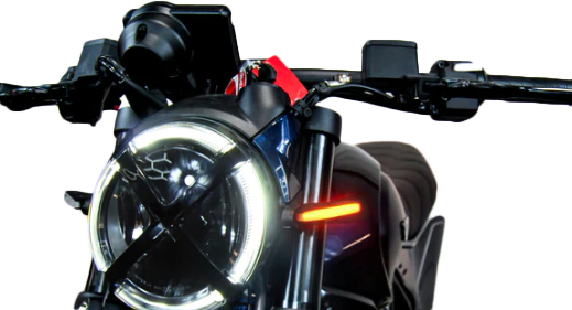 New Rage Cycles LED Front Turn Signals Ducati Scrambler Icon / Full Throttle / Nightshift 2023-2024