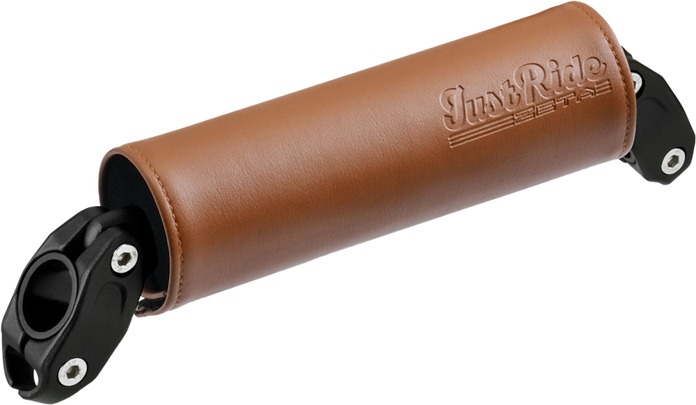 ZETA HANDLEBAR BAR PAD SET 165MM BROWN PAD W/185MM BRACE
