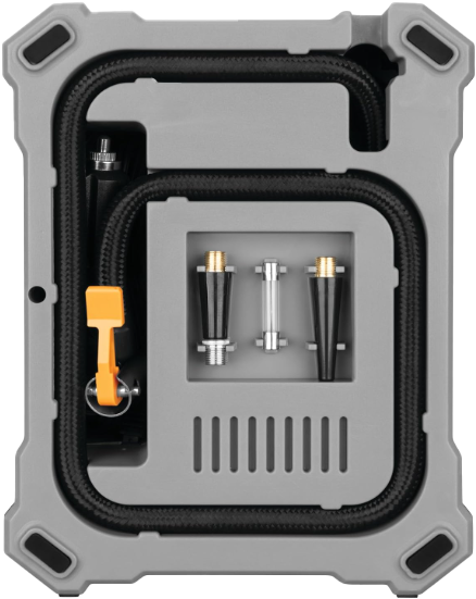 PERFORMANCE TOOL 12V RAPID TIRE INFLATOR W/ LED LIGHT