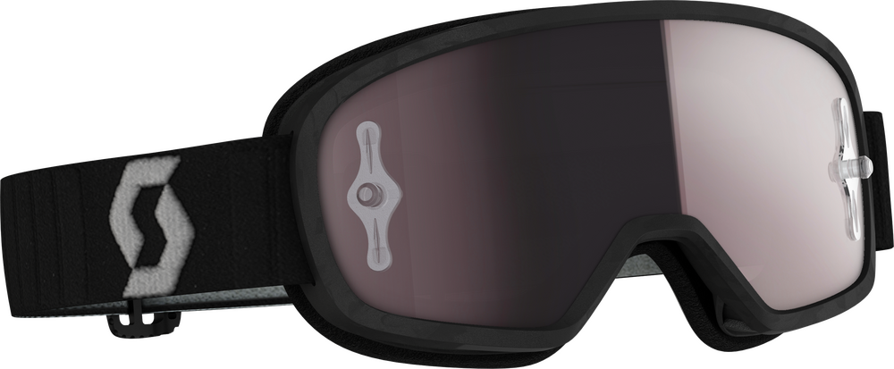 Scott Youth Buzz MX Pro Goggle — Black/Grey