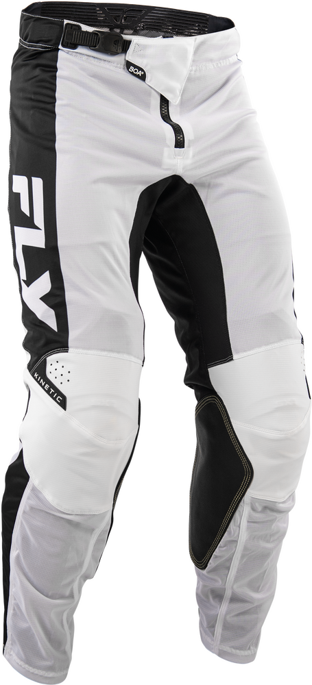 Fly Racing Kinetic Mesh Pants (2026.5) — White/Black