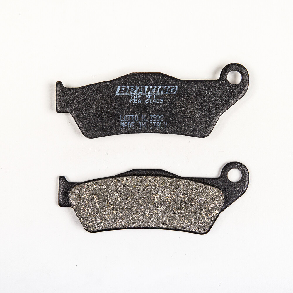 BRAKING BRAKE PAD SET SEMI-METALLIC
