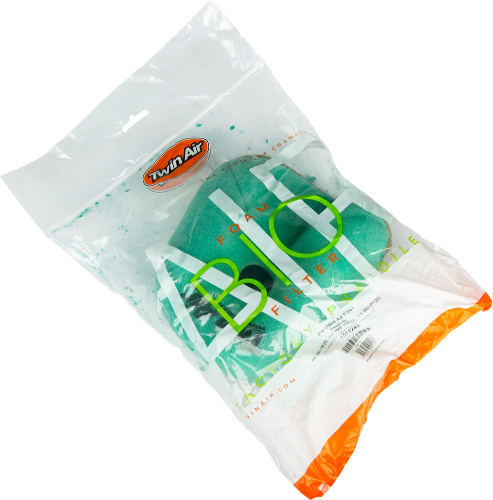 Twin Air Factory Pre Oiled Air Filter Kawasaki KX250 / KX450 / X / SR 2019-2024