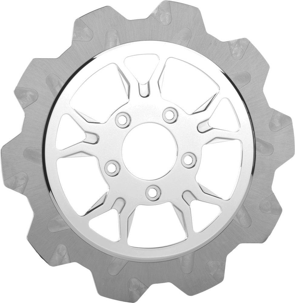 B-52 FR 11.8 ROTOR CHR/SILVER CROWN CUT