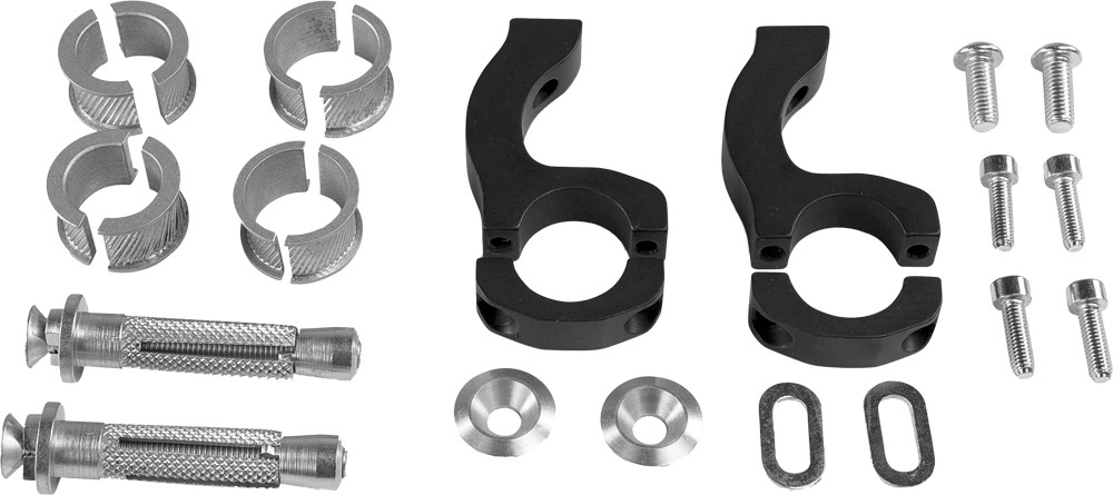 ACERBIS X-STRONG MOUNTING KIT BLACK