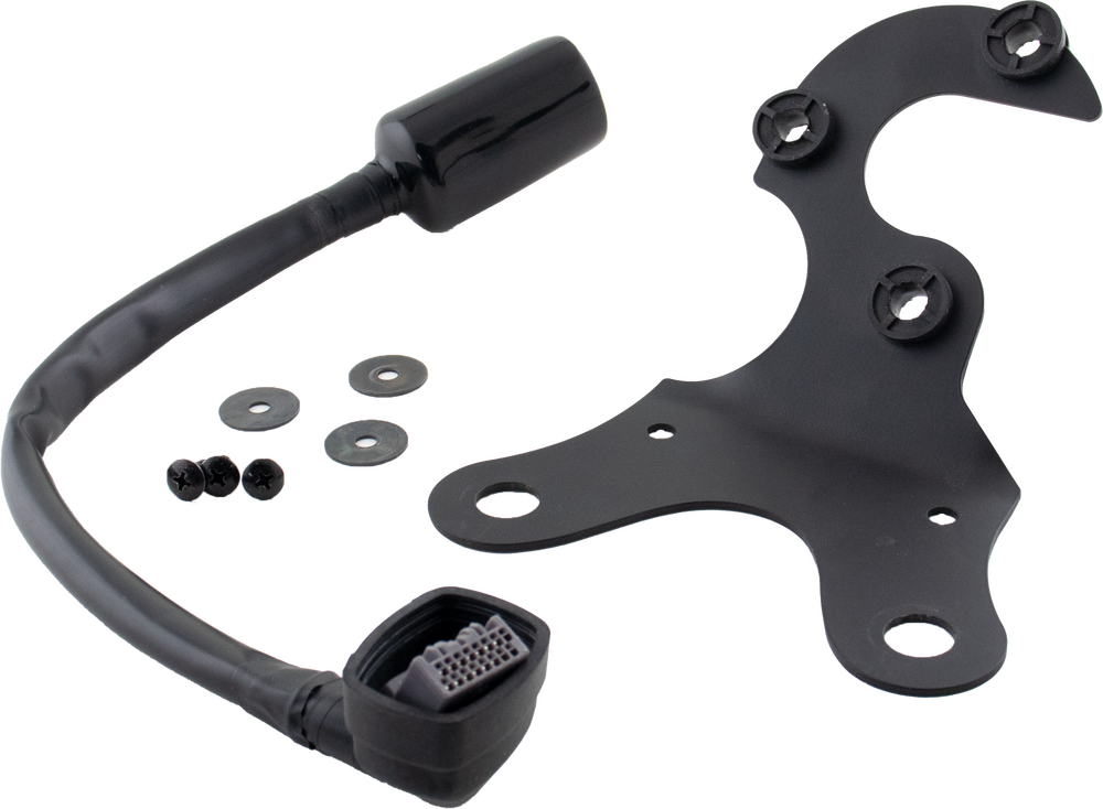 KOSO DL-04B SPEEDO BRACKET/WIRE KIT BLACK YAM