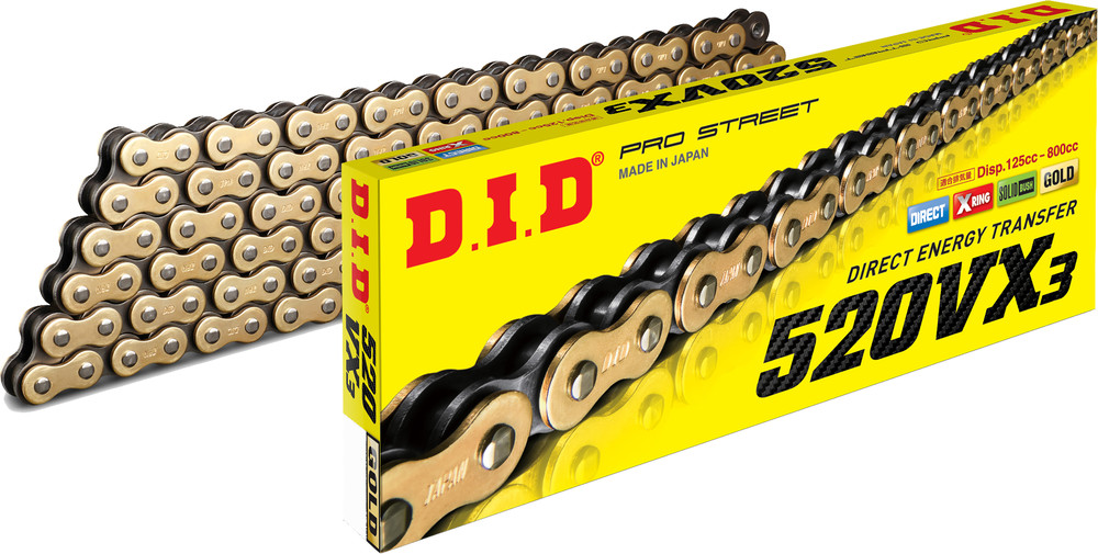 D.I.D 520VX3 150L GOLD