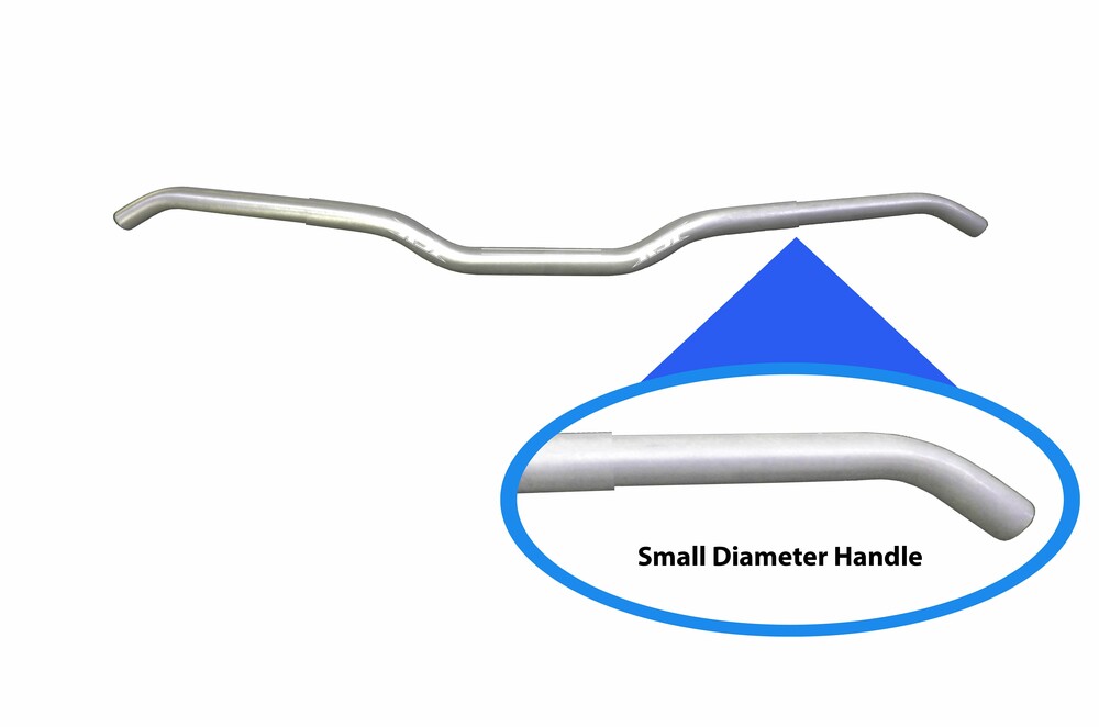 RSI SLIM JIM NARROW HANDLEBAR SILVER