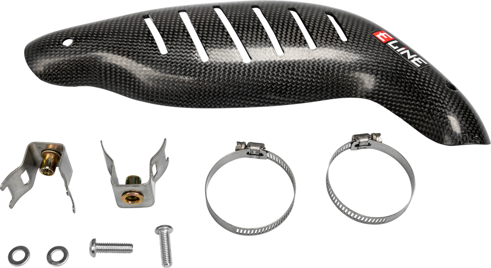 E-Line Accessories Carbon Fiber Heat Shields KTM
