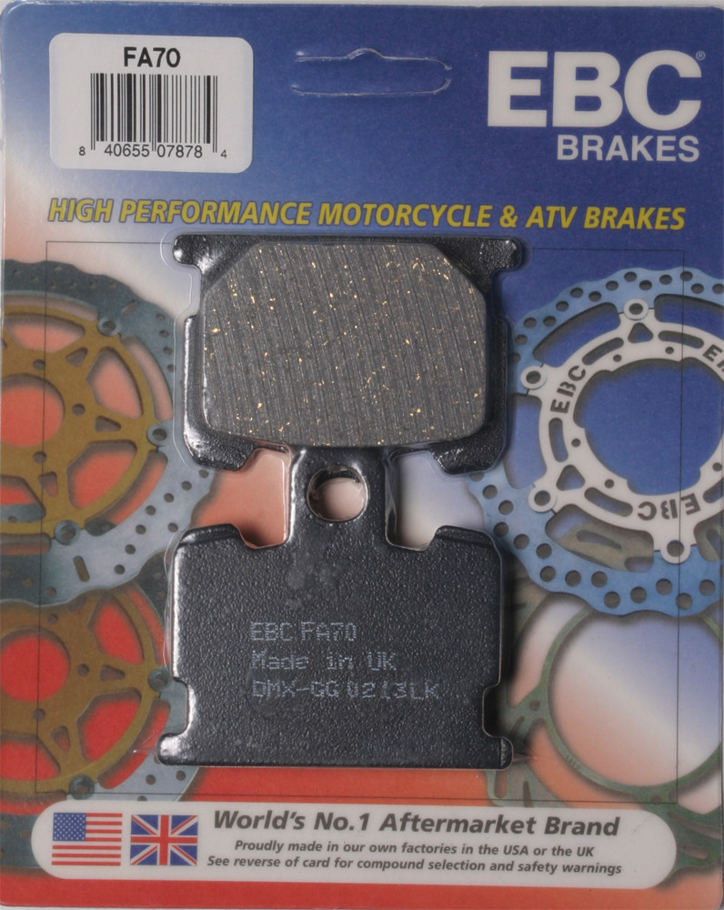 EBC FA70 Organic Front Brake Pads