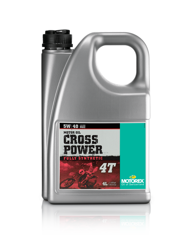 MOTOREX CROSS POWER 4T 5W40 (4 LITERS)