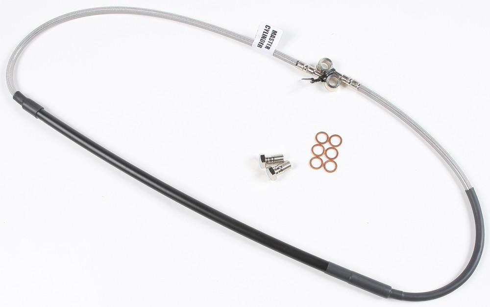 STEEL BRAKE LINE FRONT HON