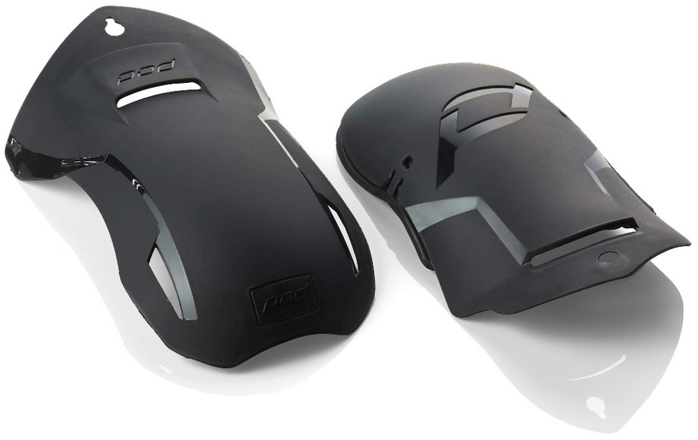 Pod Youth KX 2.0 Impact Guard Set — Black