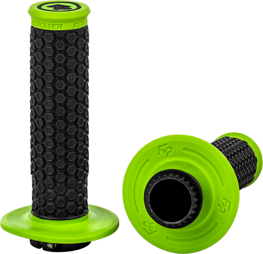 PILOT MX LOCK-ON GRIPS GREEN