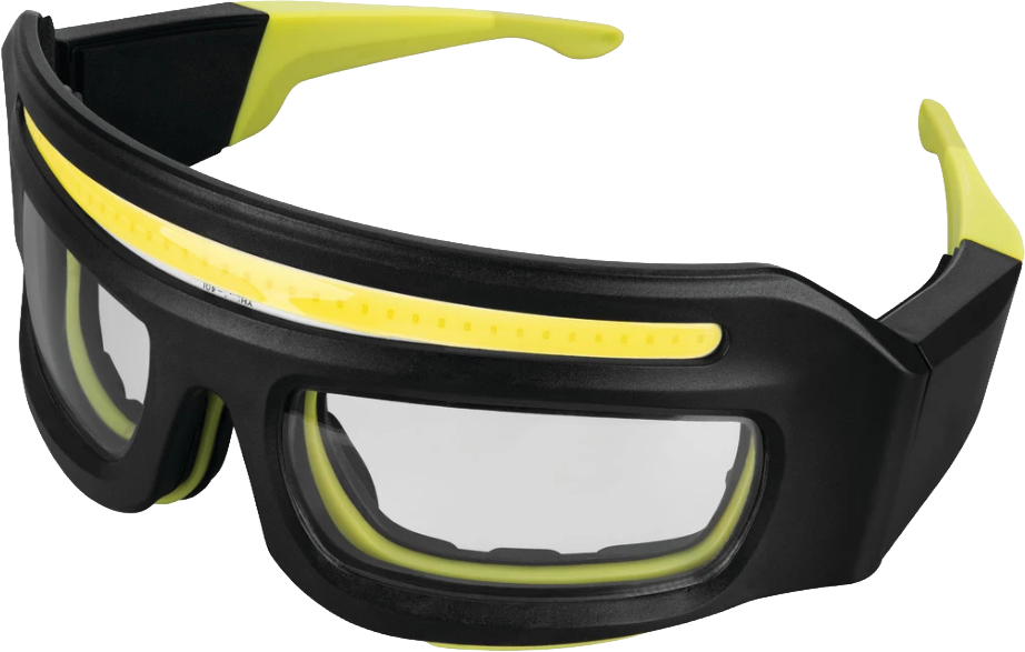 Performance Tool Li-Ion Lighted Safety Glasses 250 Lumens