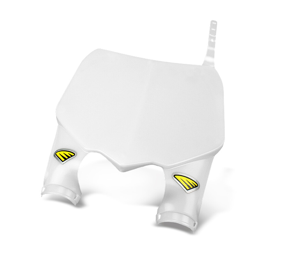 Cycra Stadium Number Plate White