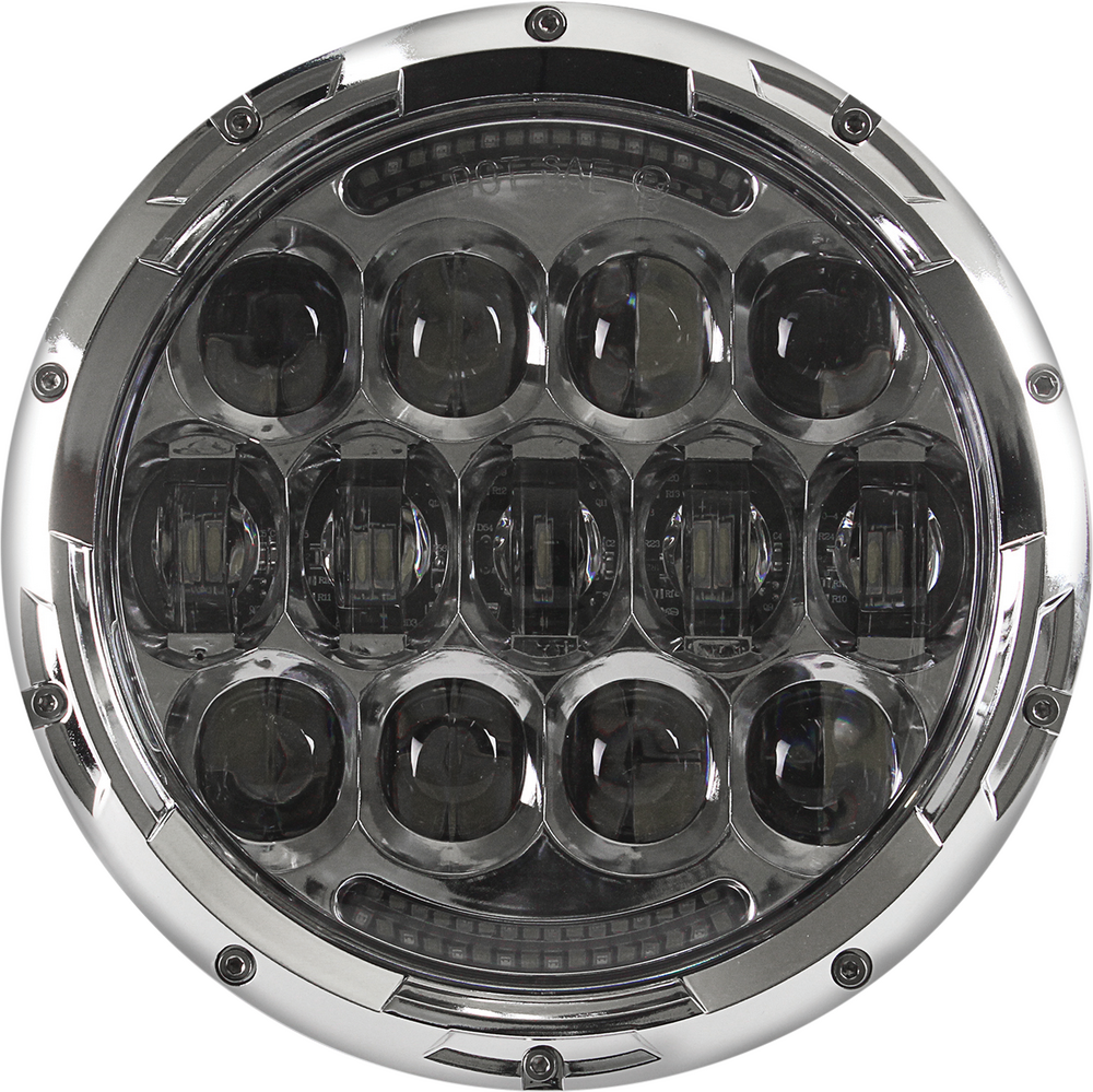 CYRON HEADLIGHT 7" CHROME