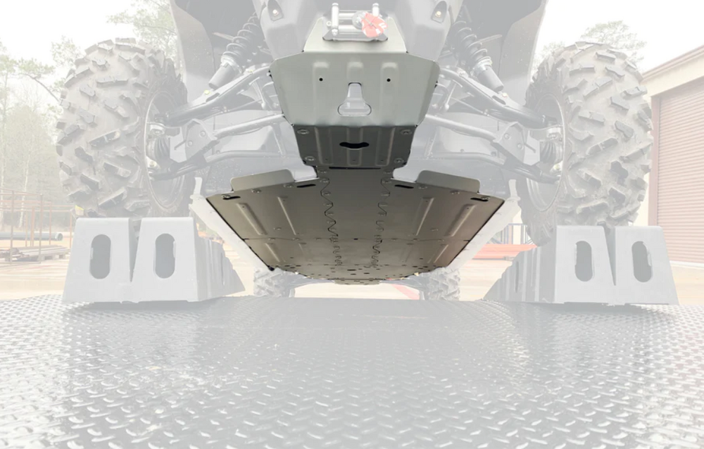 Rival Powersports Usa Central Skidplate Alloy
