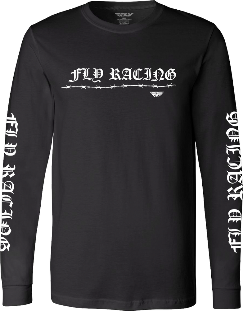 FLY RACING FLY BARBED WIRE L/S BLACK SM