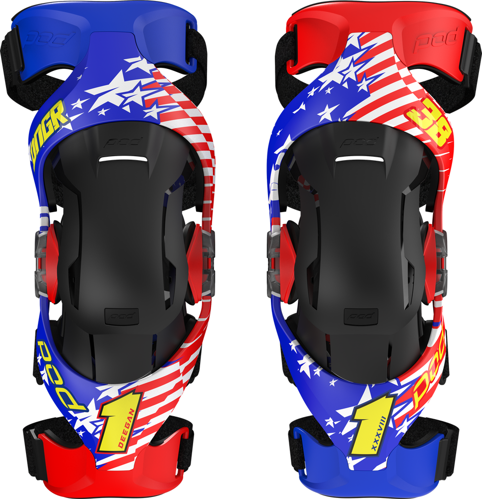 Pod K4 2.0 Danger Boy Deegan LE Knee Braces (Pair)