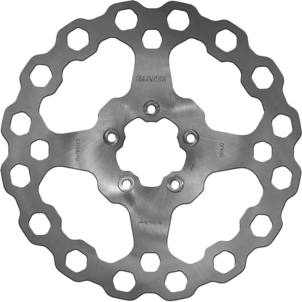 GALFER ROTOR 11.8" SOLID CUBIQ FR STAINLESS