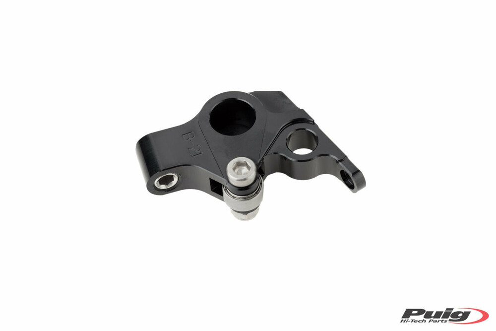 PUIG LEVER ADAPTER BRAKE/CLUTCH BLACK