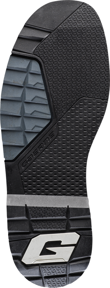 SG22 BOOT SOLE PAIR BLACK/GREY SZ 07