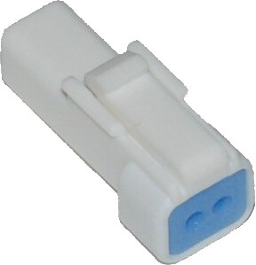 NAMZ CUSTOM CYCLE JST 2-PIN RECEPTACLE HD# 69200305