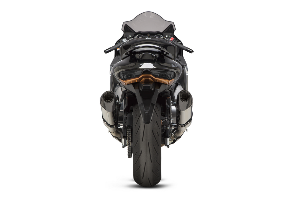 YOSHIMURA EXHAUST RACE R77 SLIP-ON SS/CF SUZ