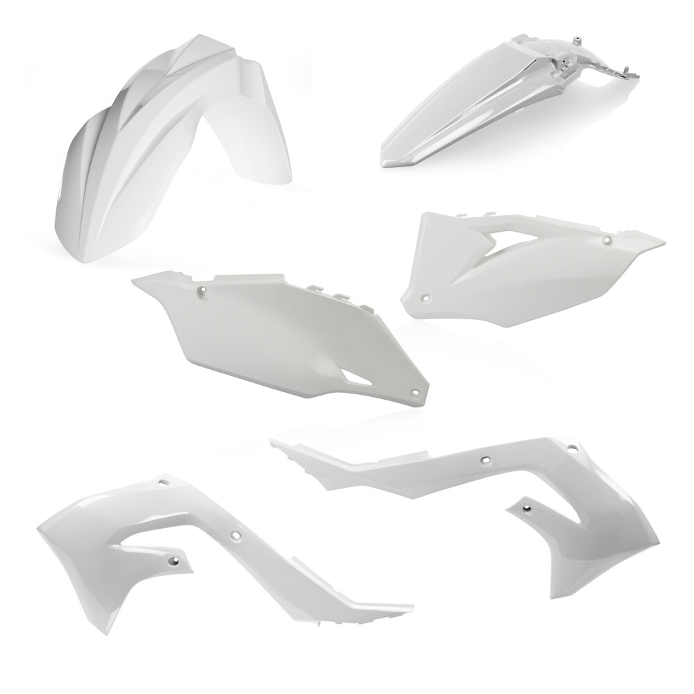 ACERBIS PLASTIC KIT WHITE