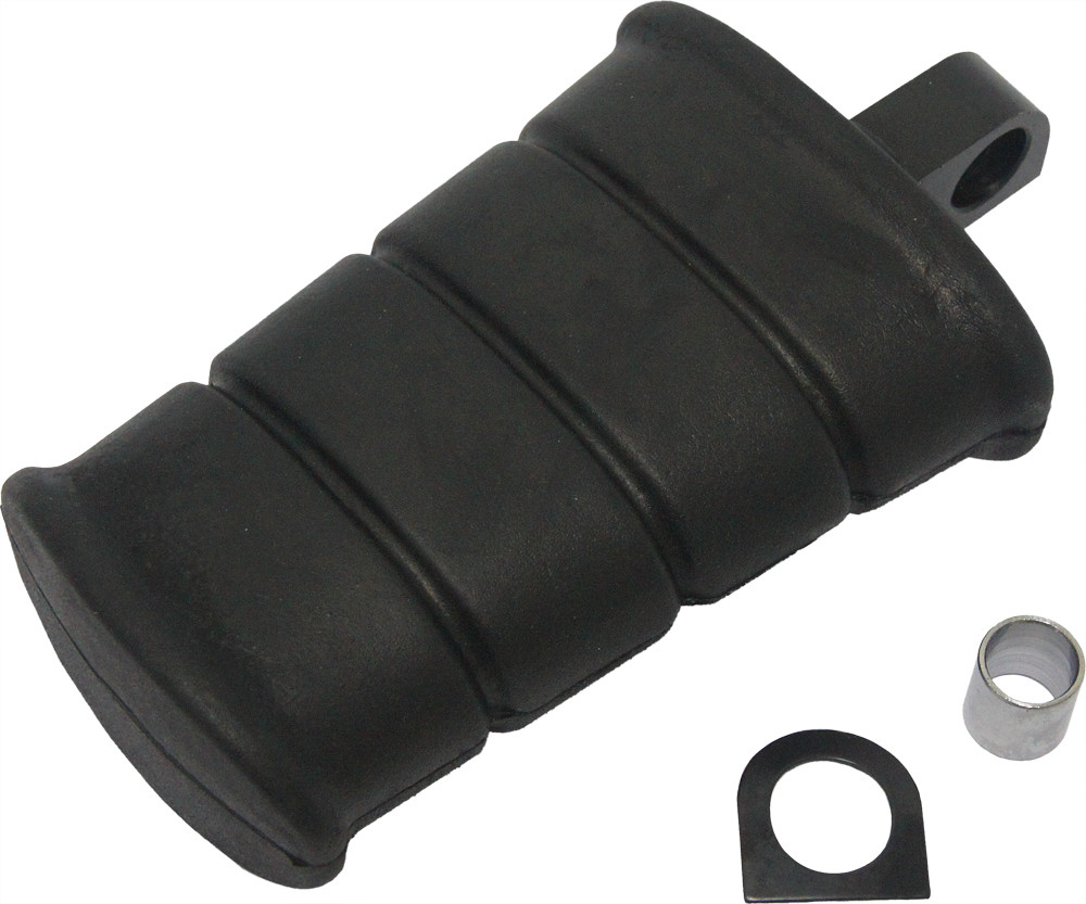 HARDDRIVE KICKPEDAL BLACK W/BLK SWIVEL