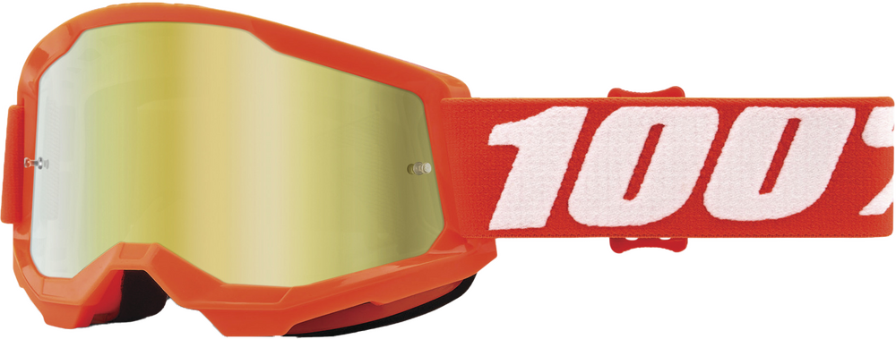 STRATA 2 JUNIOR GOGGLE ORANGE MIRROR GOLD LENS