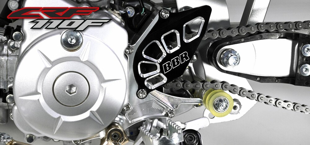 BBR SHIFT SHAFT BRACE/GUARD CRF110